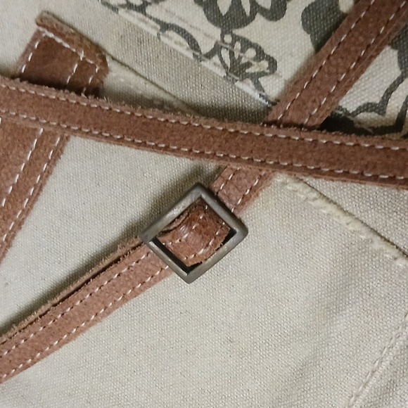 Mini Canvas Crossbody Bag Handmade - Picture 13 of 14